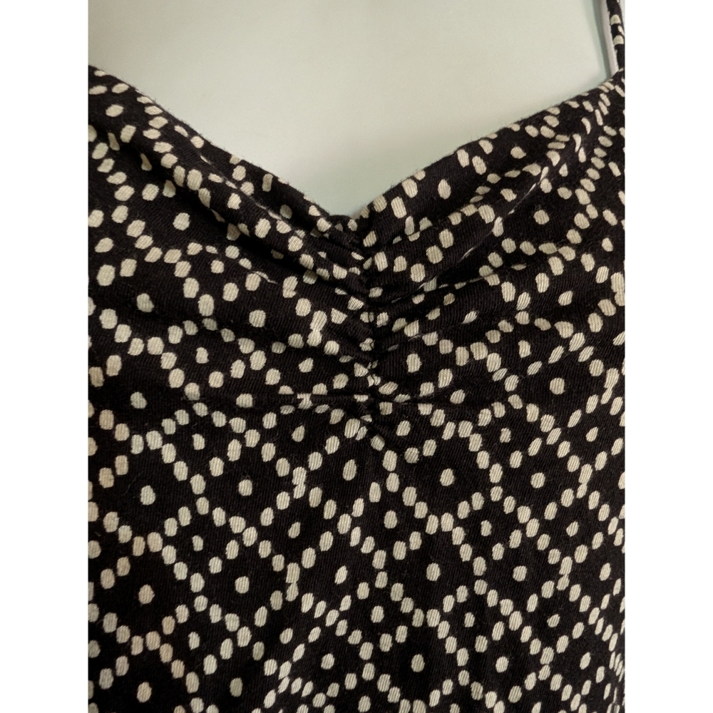 Loft Spaghetti Strap Patterned Carni Mini Sundress - image 7